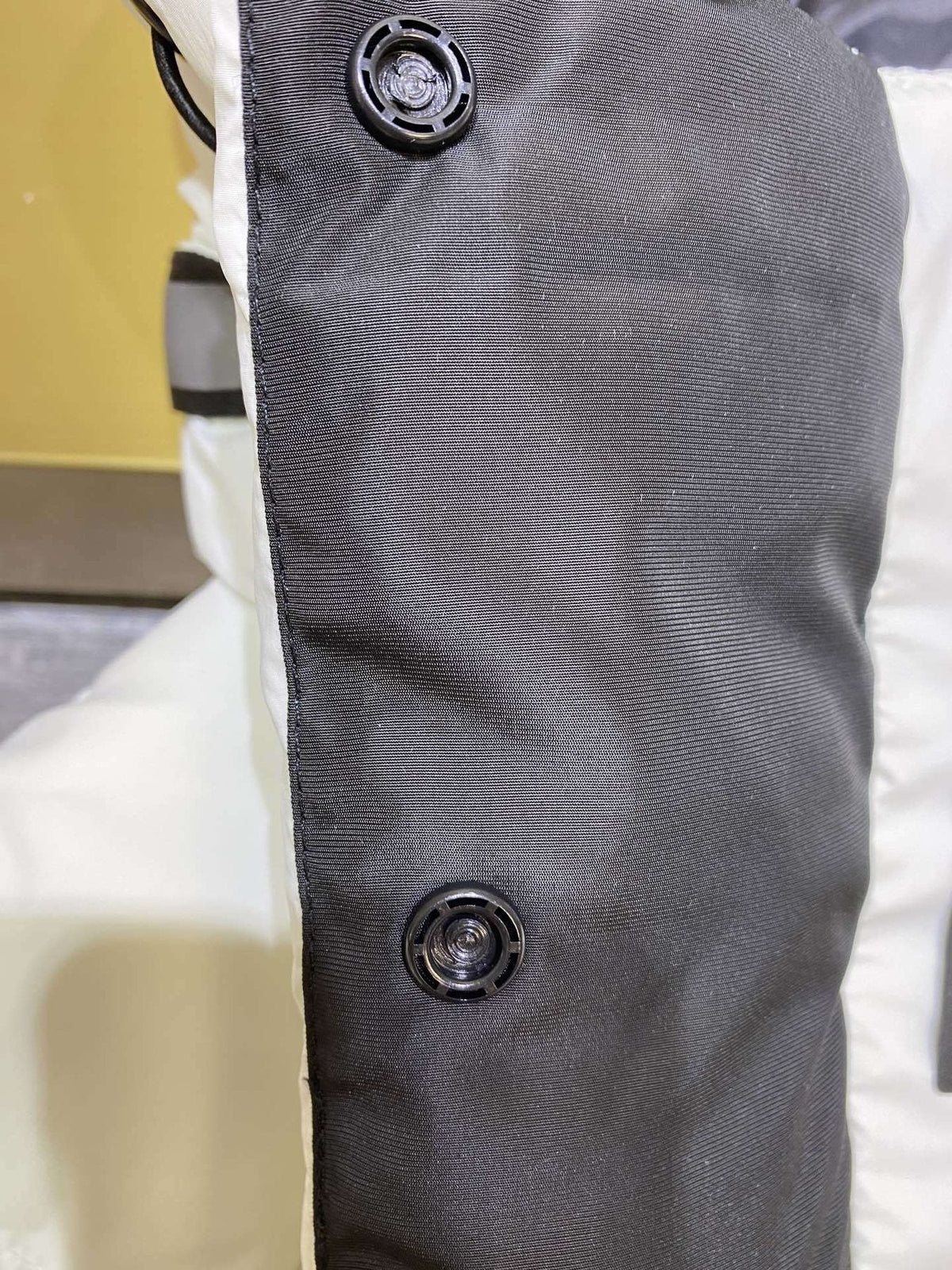Canada Goose Light Grey Hooded Puffer Jacket