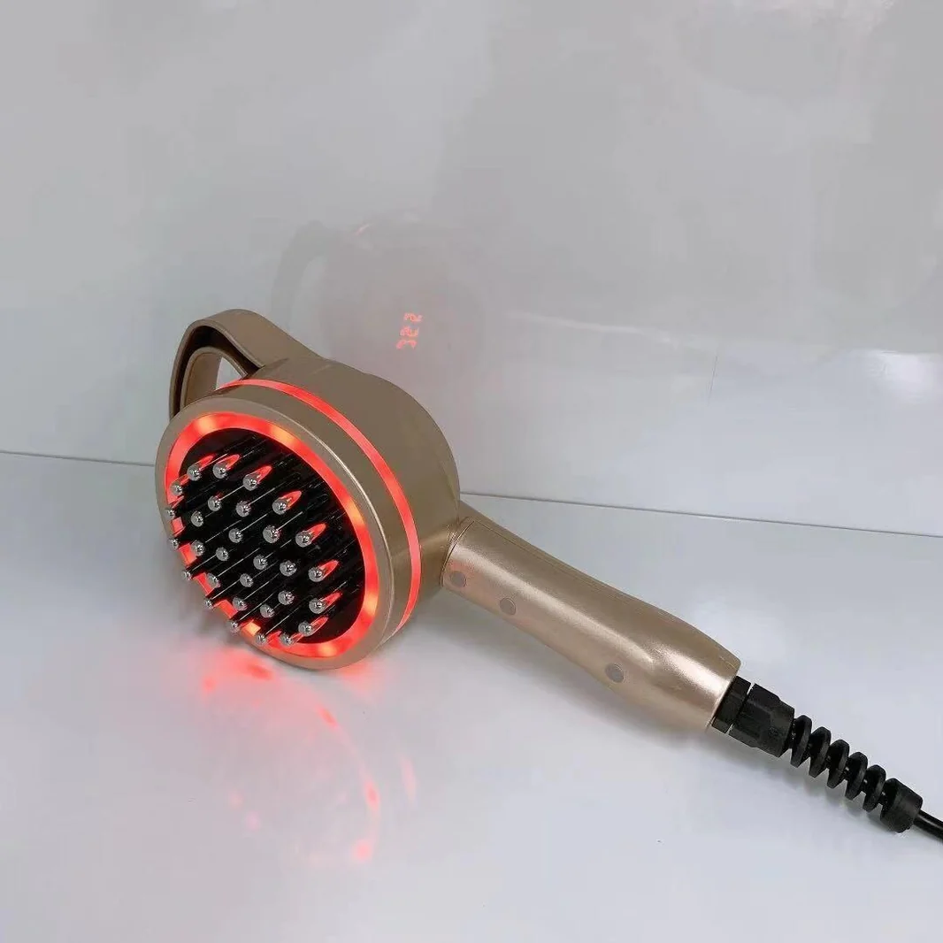 GoldenFlow Meridian Heating Therapy Brush