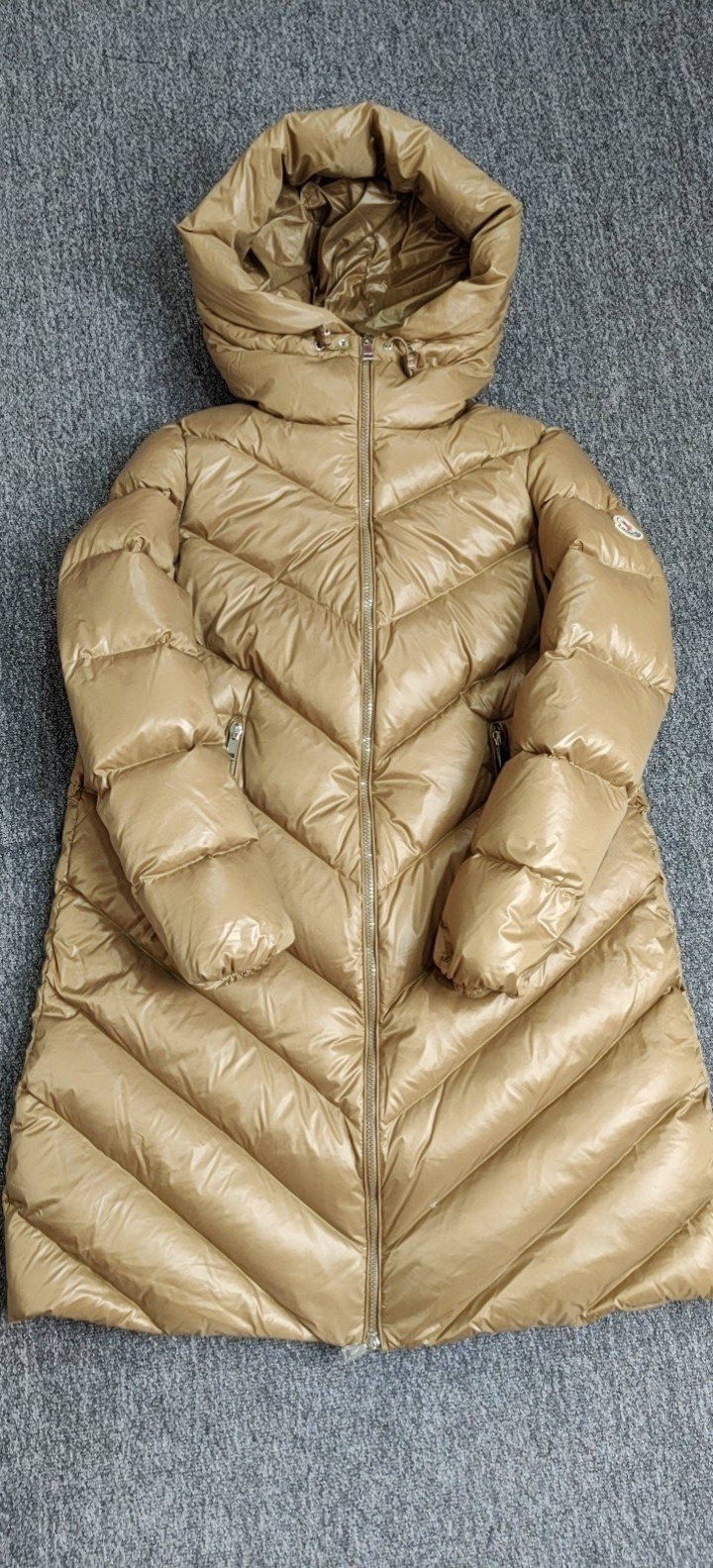 Moncler Women's Hooded Long Down Coat