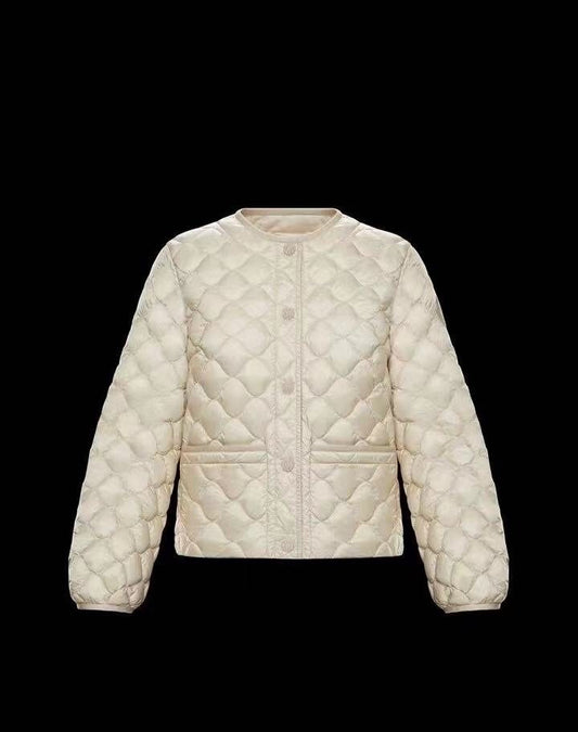 Moncler Women's Heart-Quilted Short Down Coat