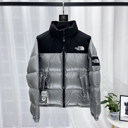 The North Face Color-Block Quilted Puffer Jacket