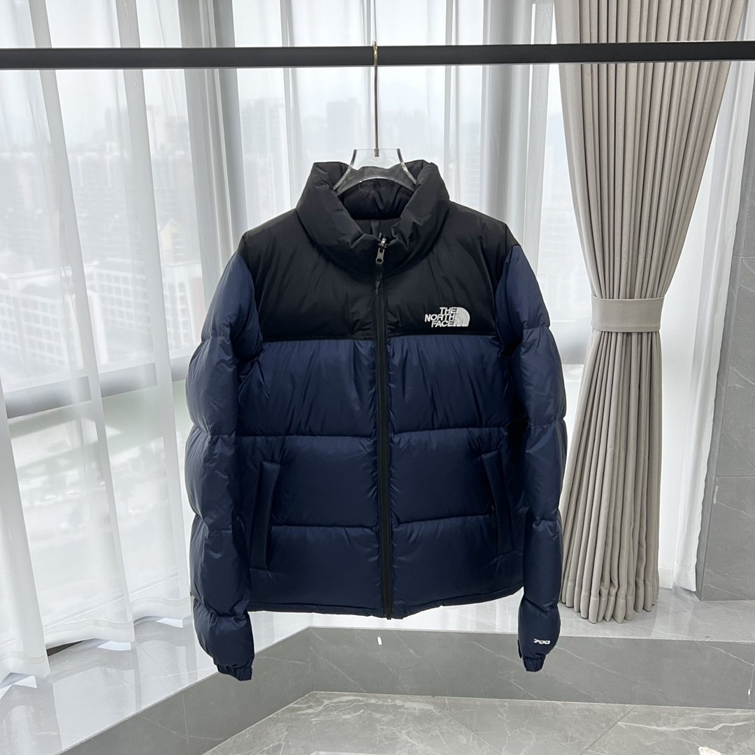 The North Face Color-Block Puffer Jacket