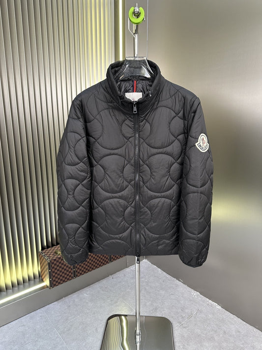 Moncler Black Quilted Puffer Coat