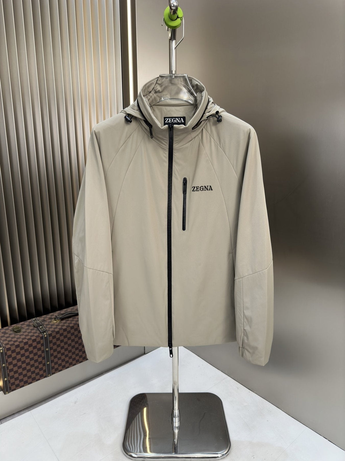 Zegna Hooded Technical Jacket